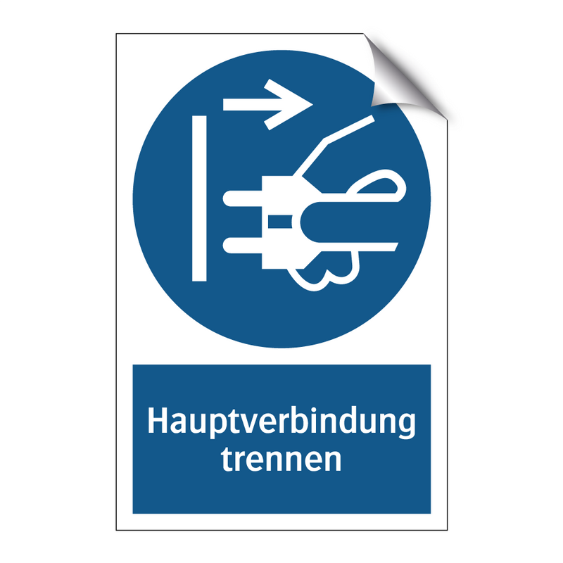 Hauptverbindung trennen