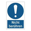 Nicht berühren