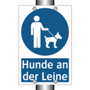 Hunde an der Leine