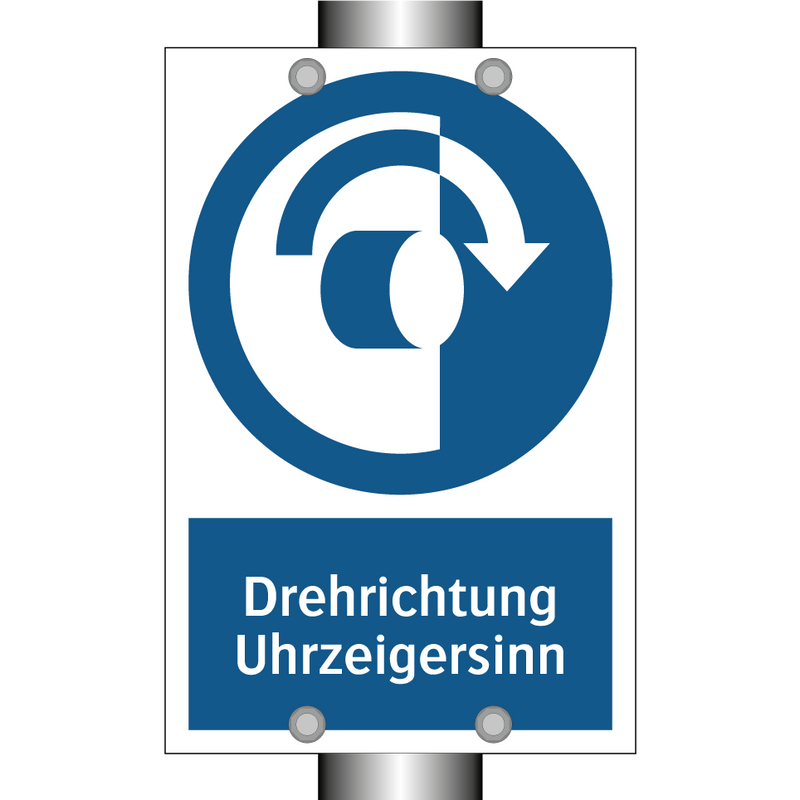 Drehrichtung Uhrzeigersinn
