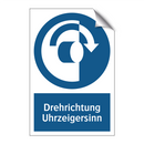 Drehrichtung Uhrzeigersinn