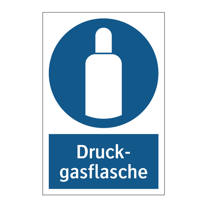 Druck- gasflasche