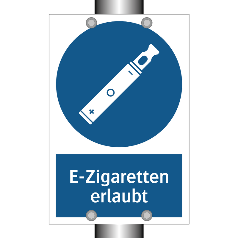 E-Zigaretten erlaubt