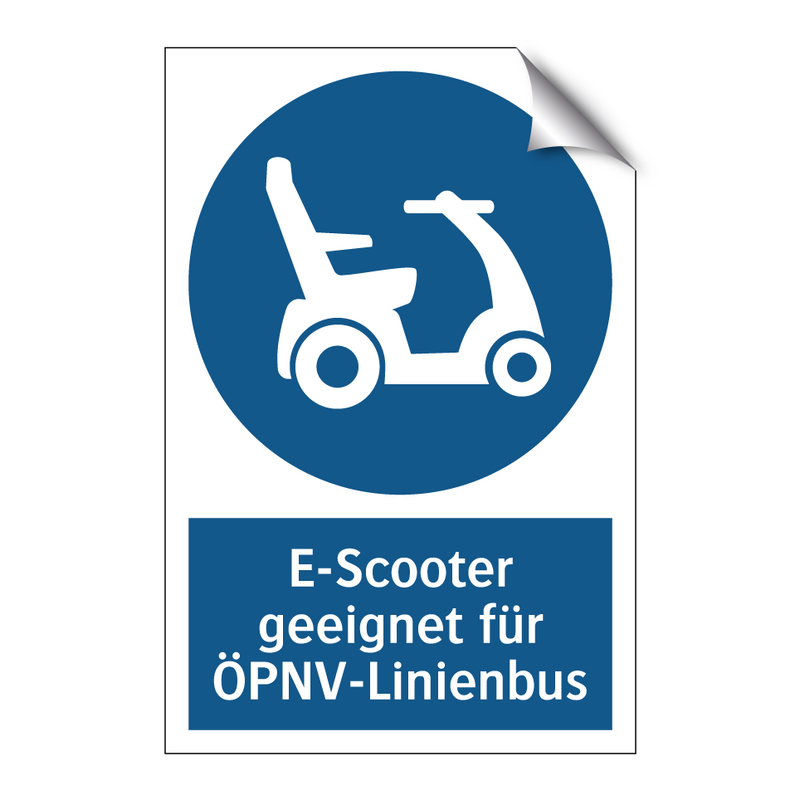 E-Scooter geeignet für ÖPNV-Linienbus