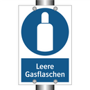 Leere Gasflaschen