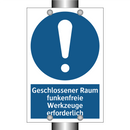 Geschlossener Raum funkenfreie Werkzeuge erforderlich