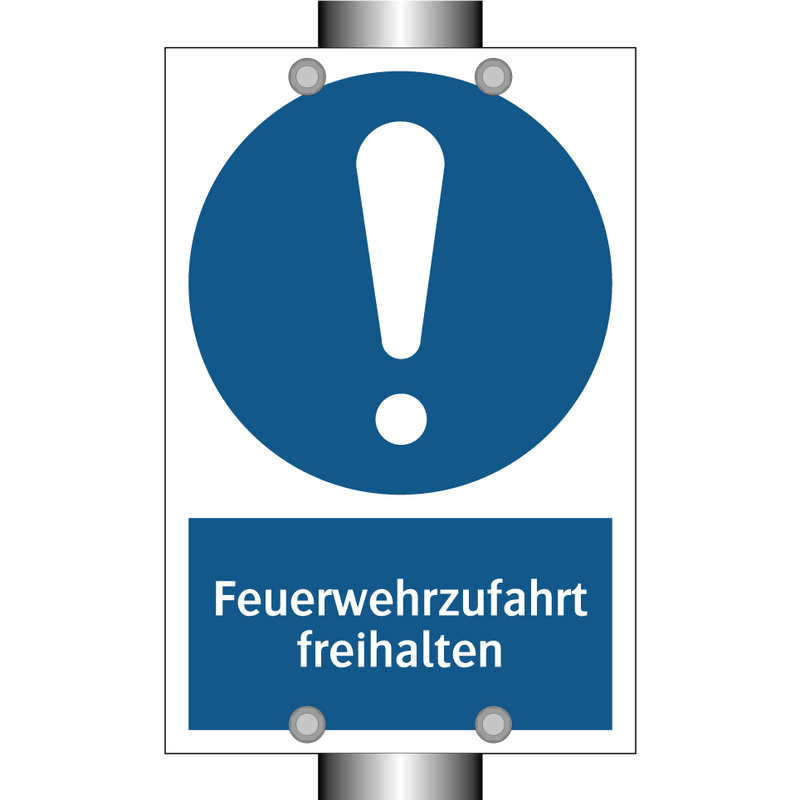 Feuerwehrzufahrt freihalten