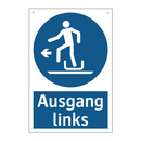 Ausgang links