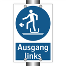 Ausgang links
