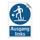 Ausgang links