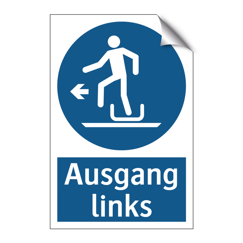 Ausgang links