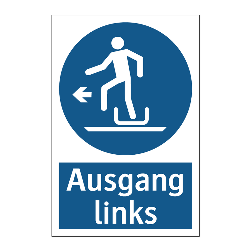 Ausgang links
