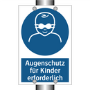 Augenschutz für Kinder erforderlich