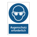 Augenschutz erforderlich