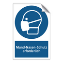 Mund-Nasen-Schutz erforderlich