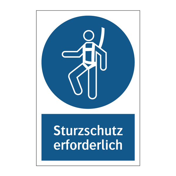 Sturzschutz erforderlich