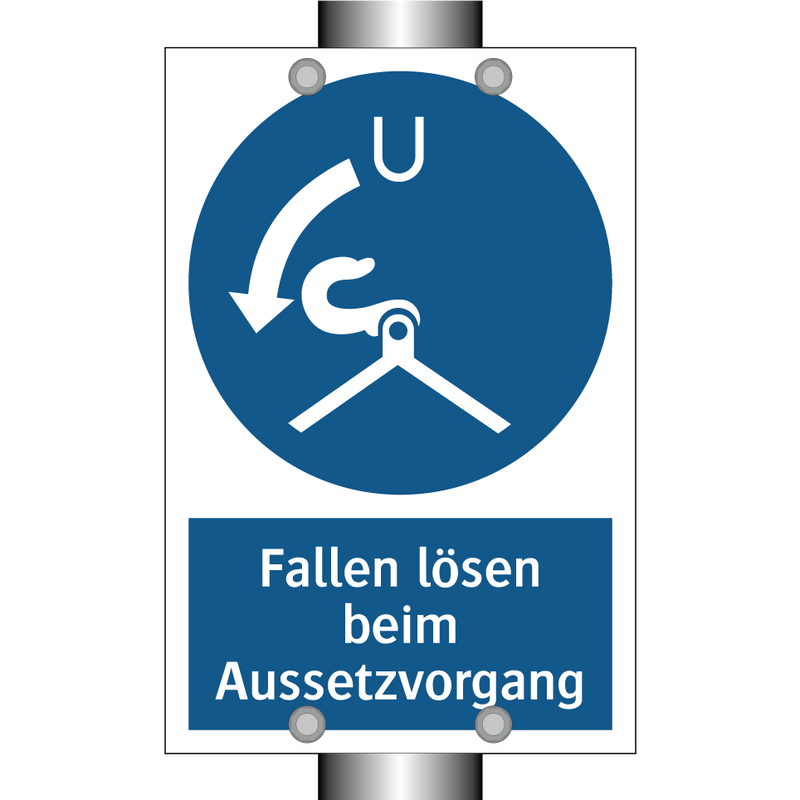 Fallen lösen beim Aussetzvorgang