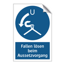 Fallen lösen beim Aussetzvorgang