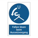 Fallen lösen beim Aussetzvorgang