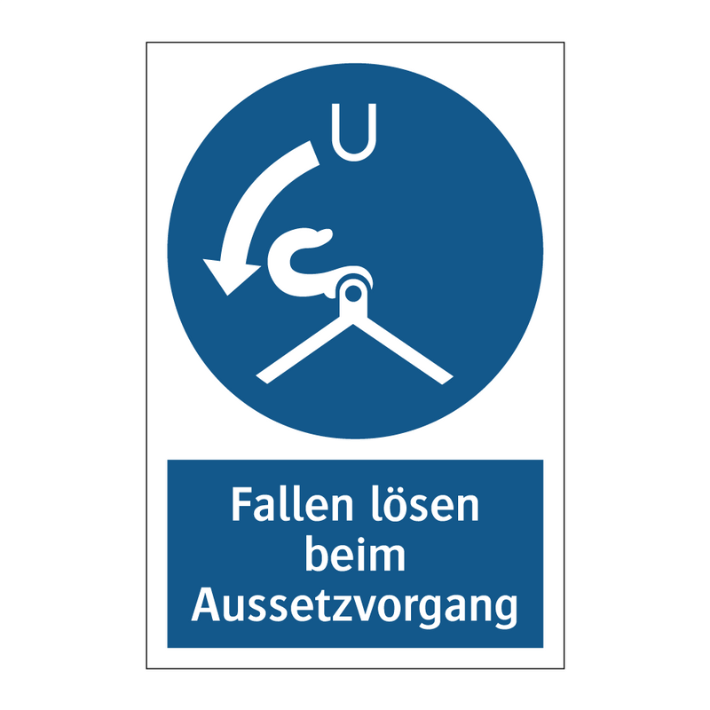 Fallen lösen beim Aussetzvorgang