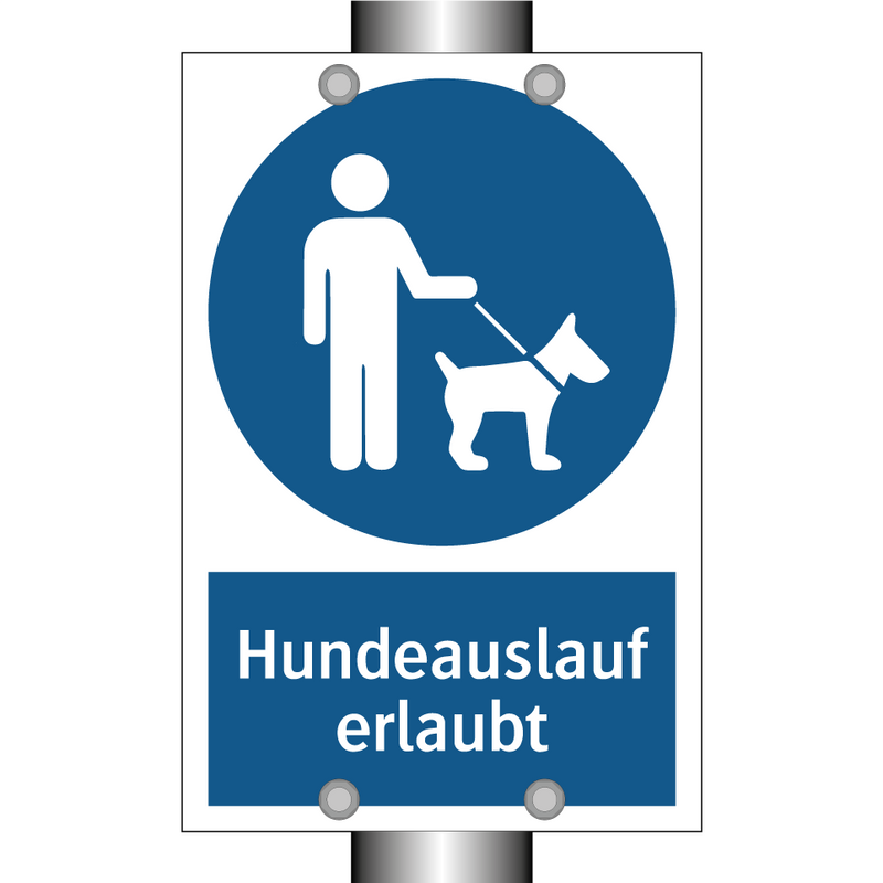 Hundeauslauf erlaubt