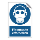 Filtermaske erforderlich