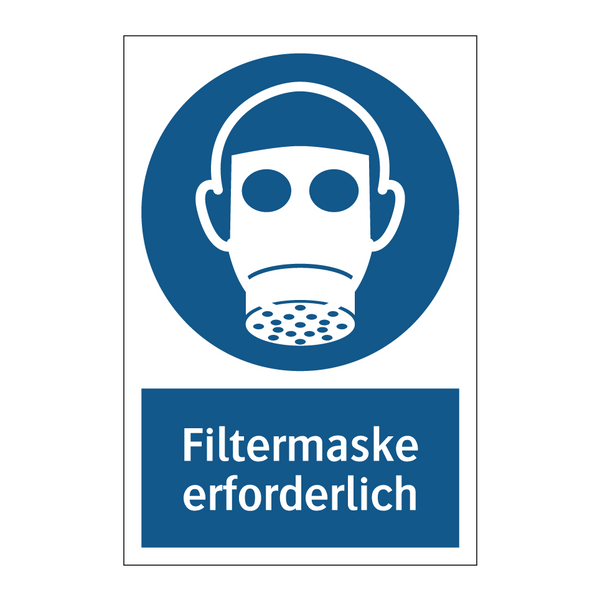 Filtermaske erforderlich