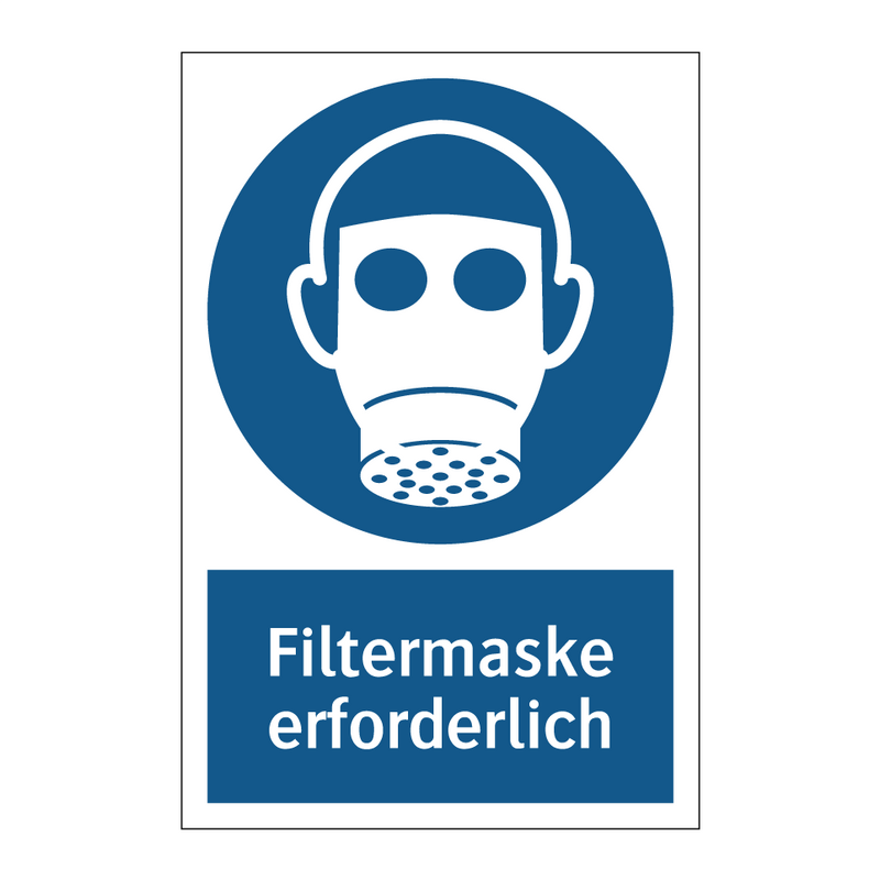 Filtermaske erforderlich
