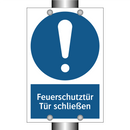 Feuerschutztür Tür schließen