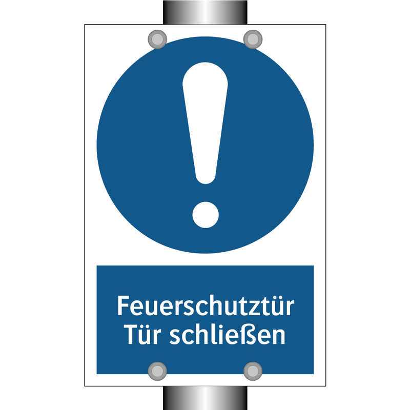 Feuerschutztür Tür schließen