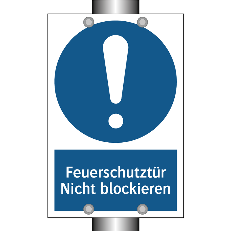 Feuerschutztür Nicht blockieren