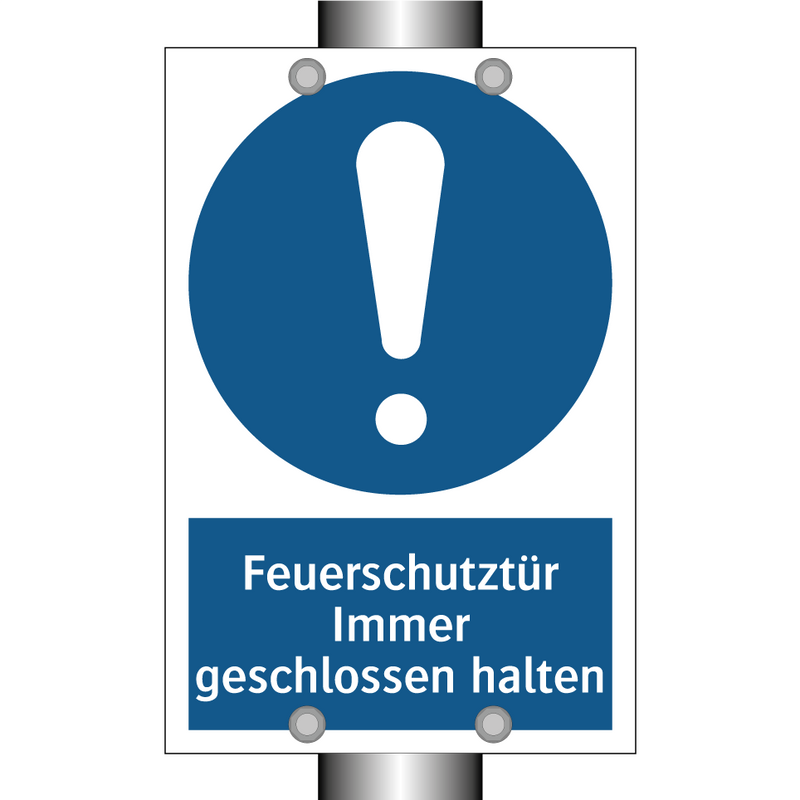 Feuerschutztür Immer geschlossen halten