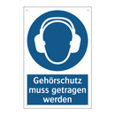 Gehörschutz muss getragen werden