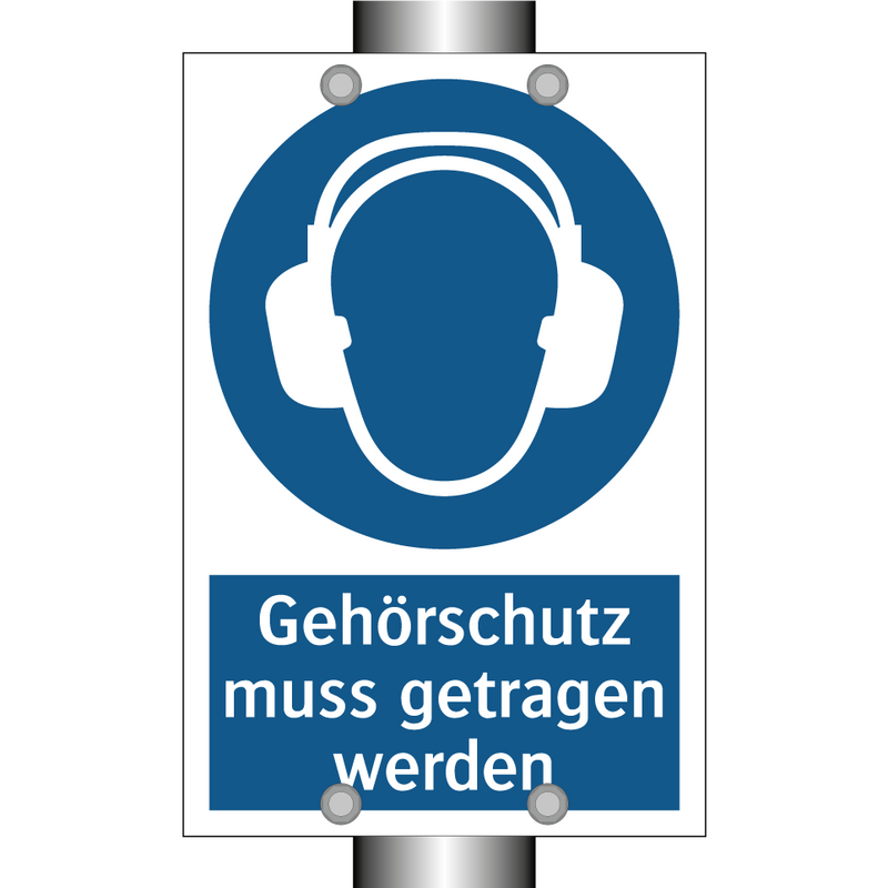 Gehörschutz muss getragen werden
