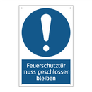 Feuerschutztür muss geschlossen bleiben