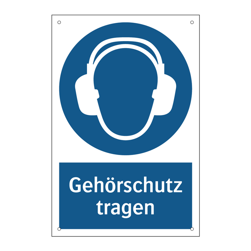 Gehörschutz tragen