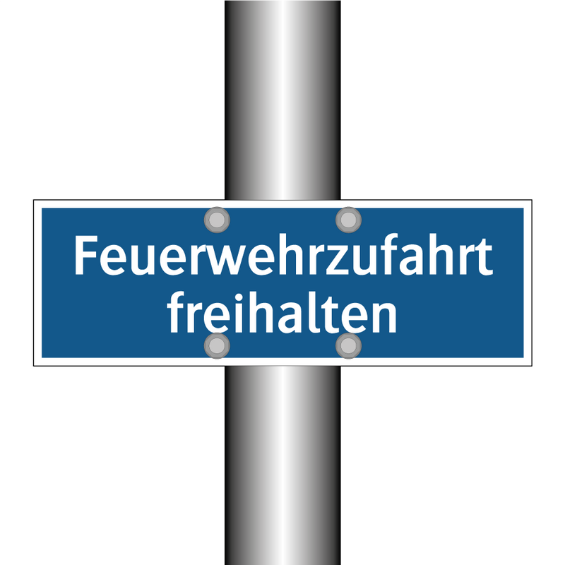 Feuerwehrzufahrt freihalten