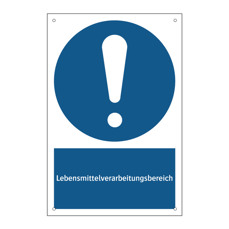 Lebensmittelverarbeitungsbereich