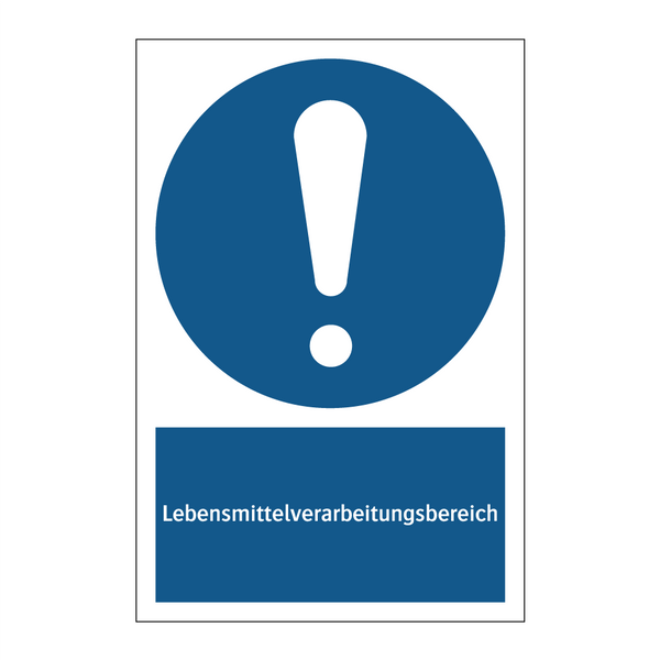 Lebensmittelverarbeitungsbereich