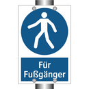 Für Fußgänger
