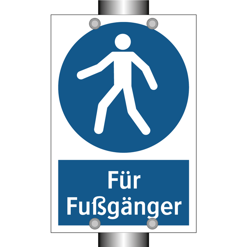 Für Fußgänger
