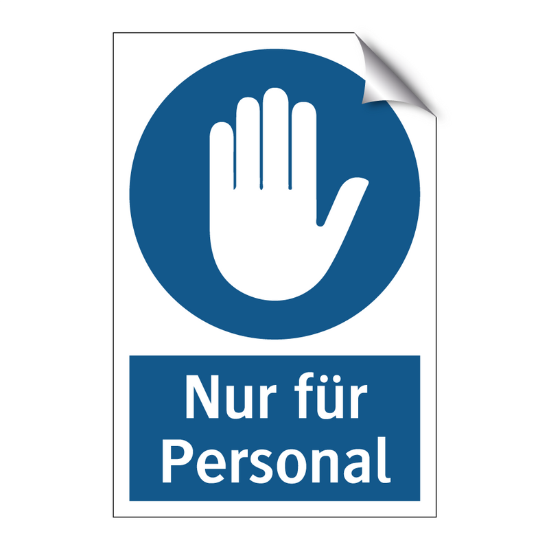 Nur für Personal