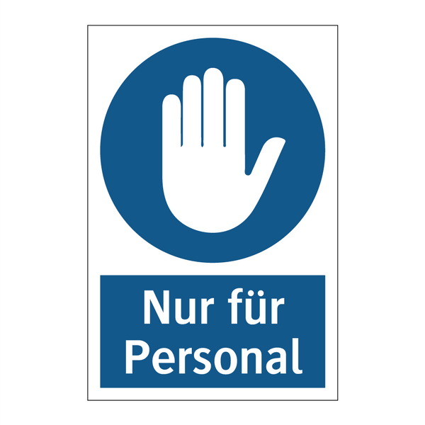 Nur für Personal