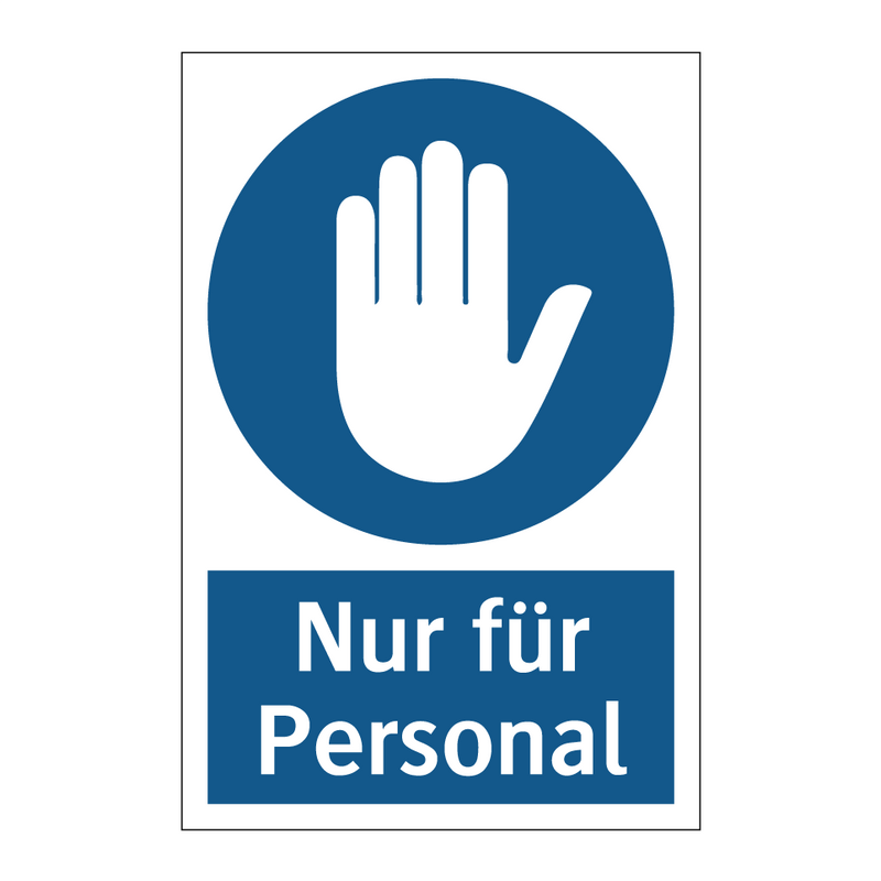 Nur für Personal