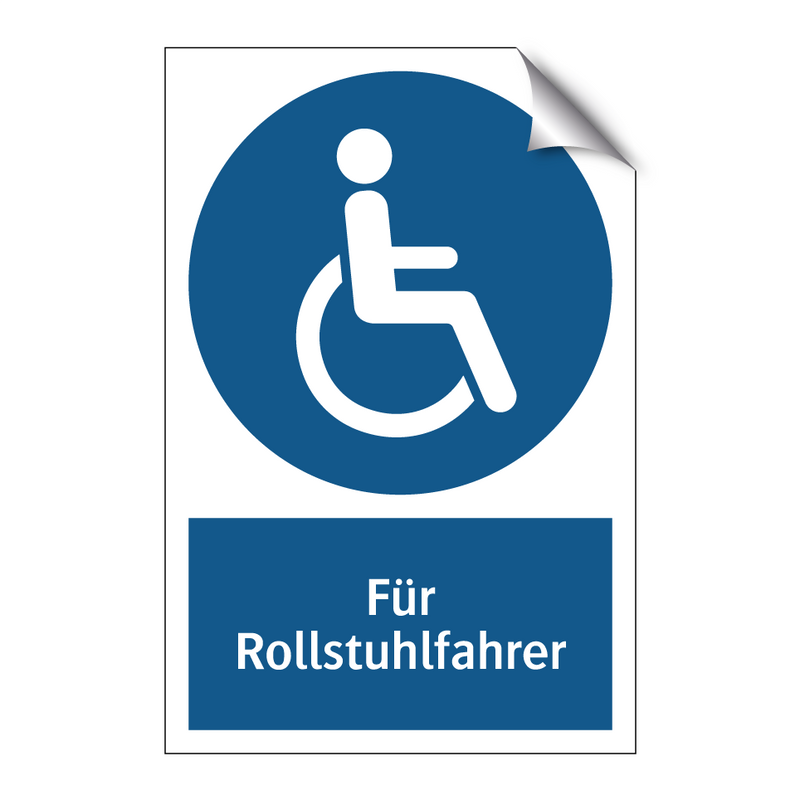 Für Rollstuhlfahrer