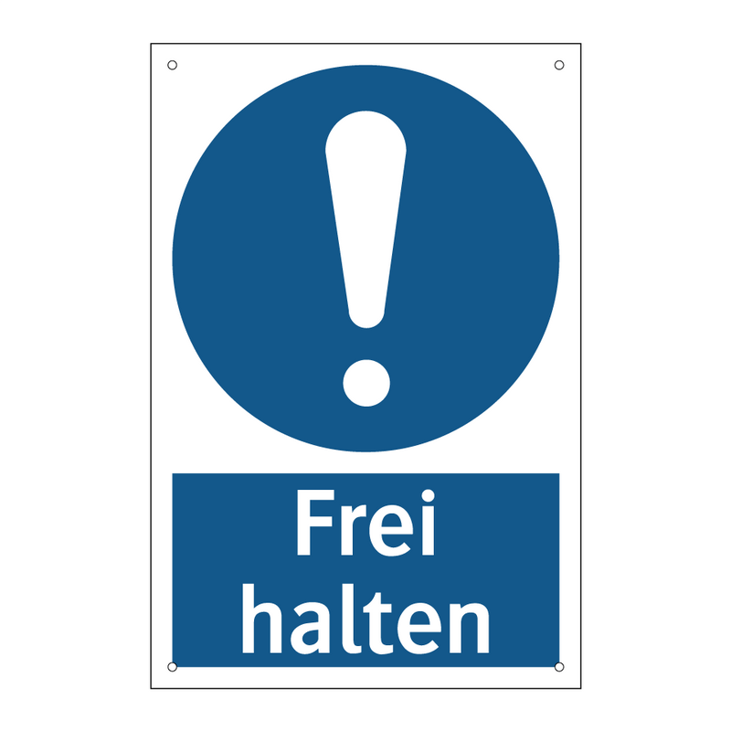 Frei halten