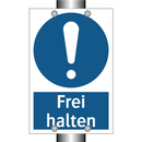Frei halten