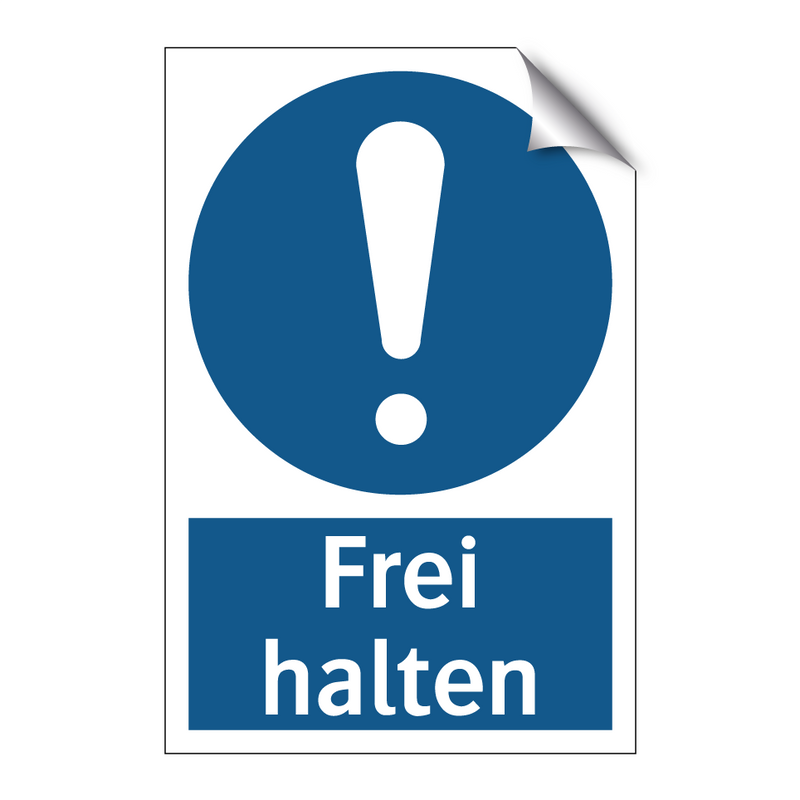 Frei halten