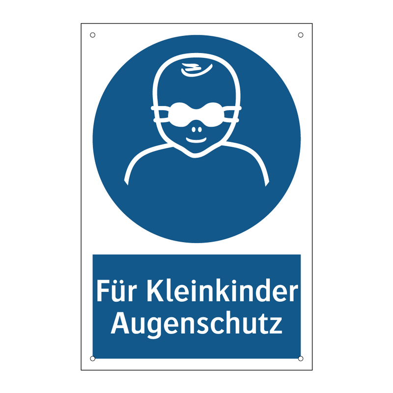 Für Kleinkinder Augenschutz