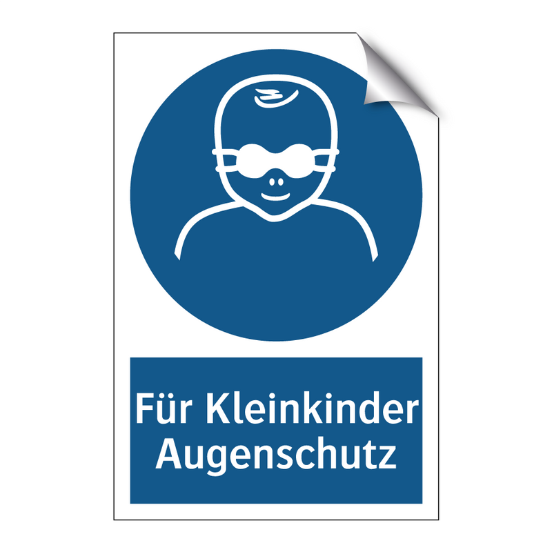 Für Kleinkinder Augenschutz